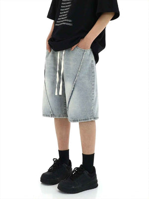 American Retro Denim Shorts - MRC STOREbottomsMRC StoreAmerican Retro Denim ShortsMRC STORECJYD205108009IR2XLBlack