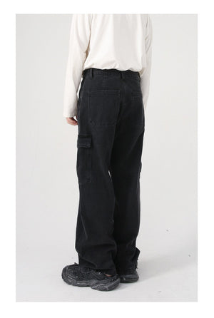 American Retro Loose Casual Workwear Jeans - MRC STOREjeansMRC STOREAmerican Retro Loose Casual Workwear Jeans MRC STORE MRC STORECJXX259198911KPBlack2XL