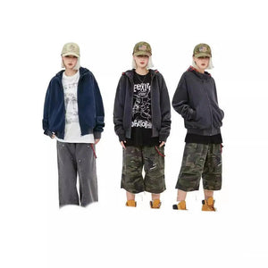 American Retro Plaid Hoodie - MRC STORE