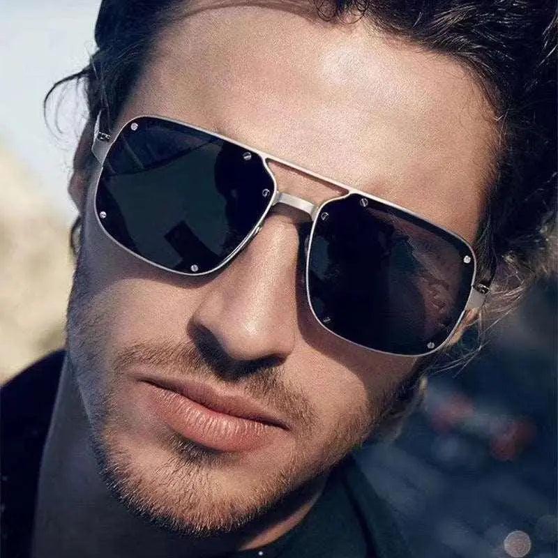 American Retro Square Sunglasses - MRC STORE