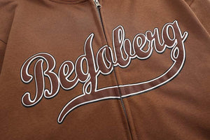 American Street Fashion Letter Print Hoodie - MRC STORE