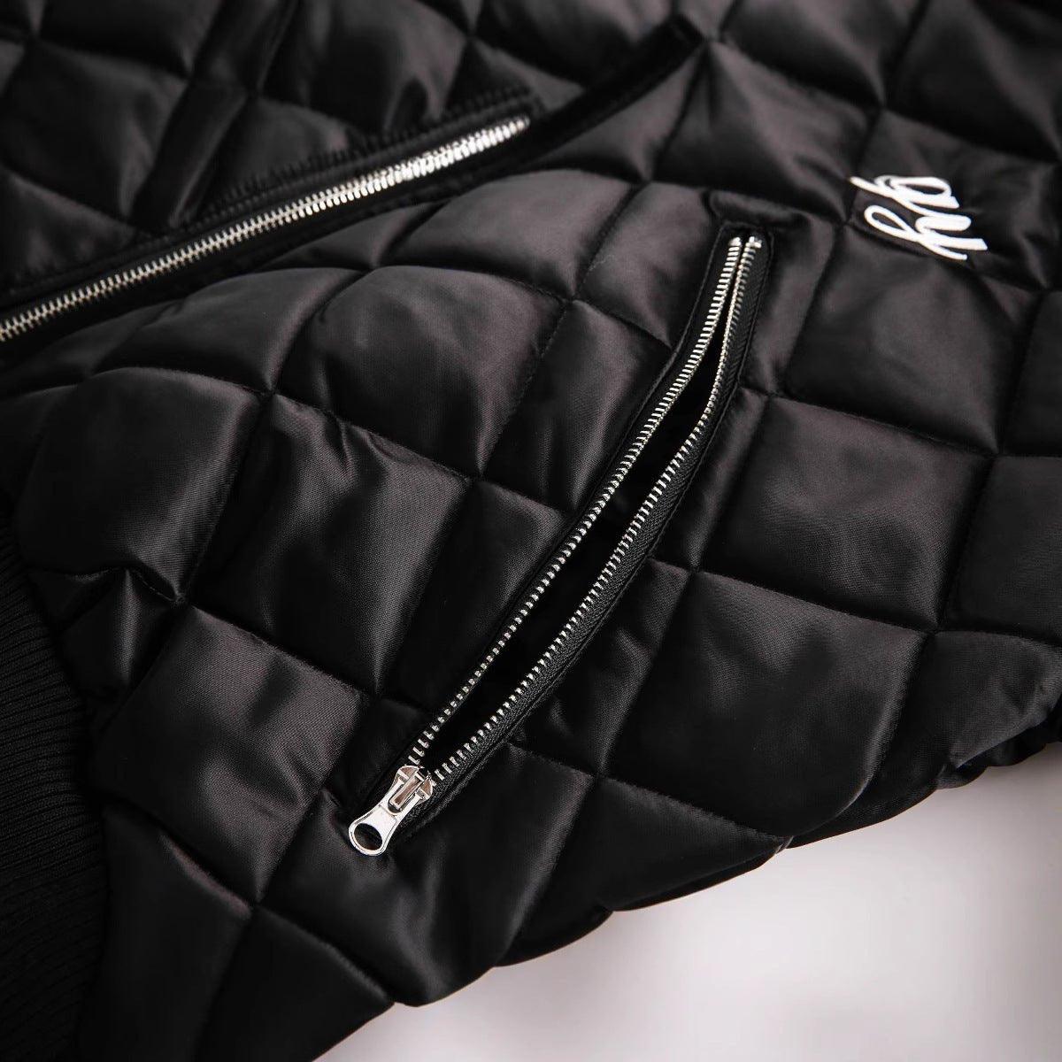 American street jacket High Street Loose-Fit Cotton Coat Jacket – Stylish Cardigan for Leisure Wear - MRC STORE