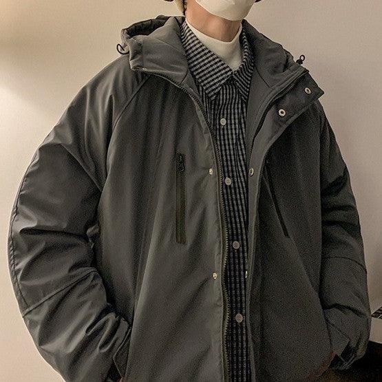 American-Style Shell Cotton-Padded Jacket - MRC STORE