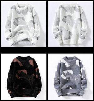 Asian Bay Anti - Mink Slim Fit Men's Knitted Pullover Sweater - MRC STORETopMy StoreAsian Bay Anti - Mink Slim Fit Men's Knitted Pullover Sweater - MRC STOREMRC STORECJYD213616714NMBlack2XL