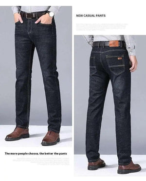 Autumn Loose Straight Jeans - MRC STORE