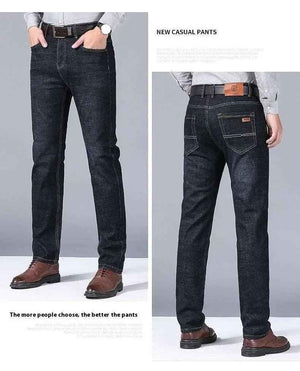 Autumn Loose Straight Jeans