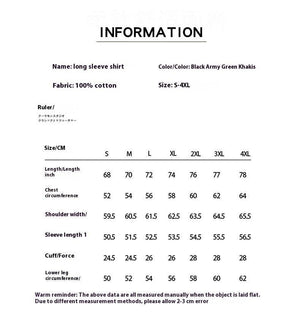 Autumn Overalls Coat – Retro Long Sleeve - MRC STORETopMy StoreEmbrace Classic Style with the Autumn Overalls Coat – American Retro Heavy Cotton Long Sleeve Shirt - MRC STOREMRC STORECJDS217288819SHArmy Green2XL