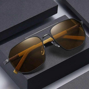 Aviator Double Bridge Polarized Sunglasses - MRC STORE