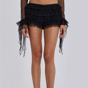Polka Dot Lace Shorts - MRC STORE