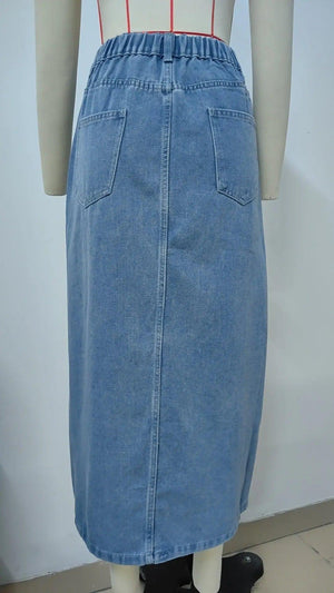 Summer Denim Skirt - MRC STORE