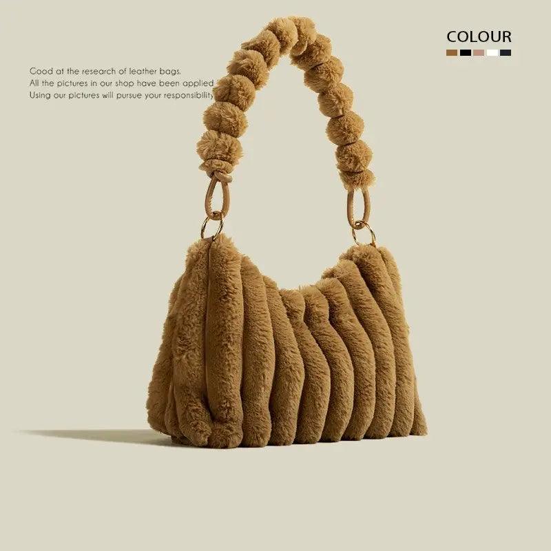 High Grade Plush Shoulder Bag - MRC STORE
