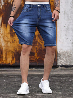 Stretch Denim Shorts - MRC STORE
