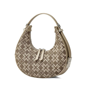 Woolen Crescent Canvas Bag - MRC STORE
