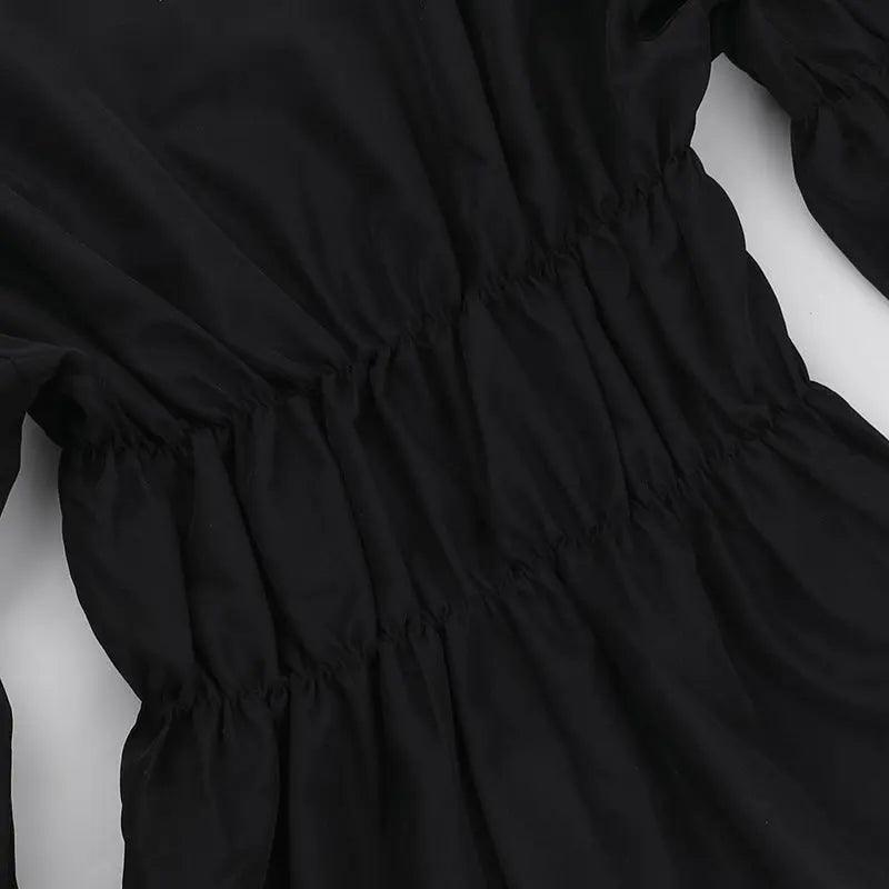 Pleated Button Top - MRC STORE