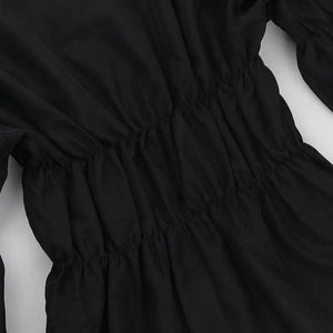 Pleated Button Top - MRC STORE