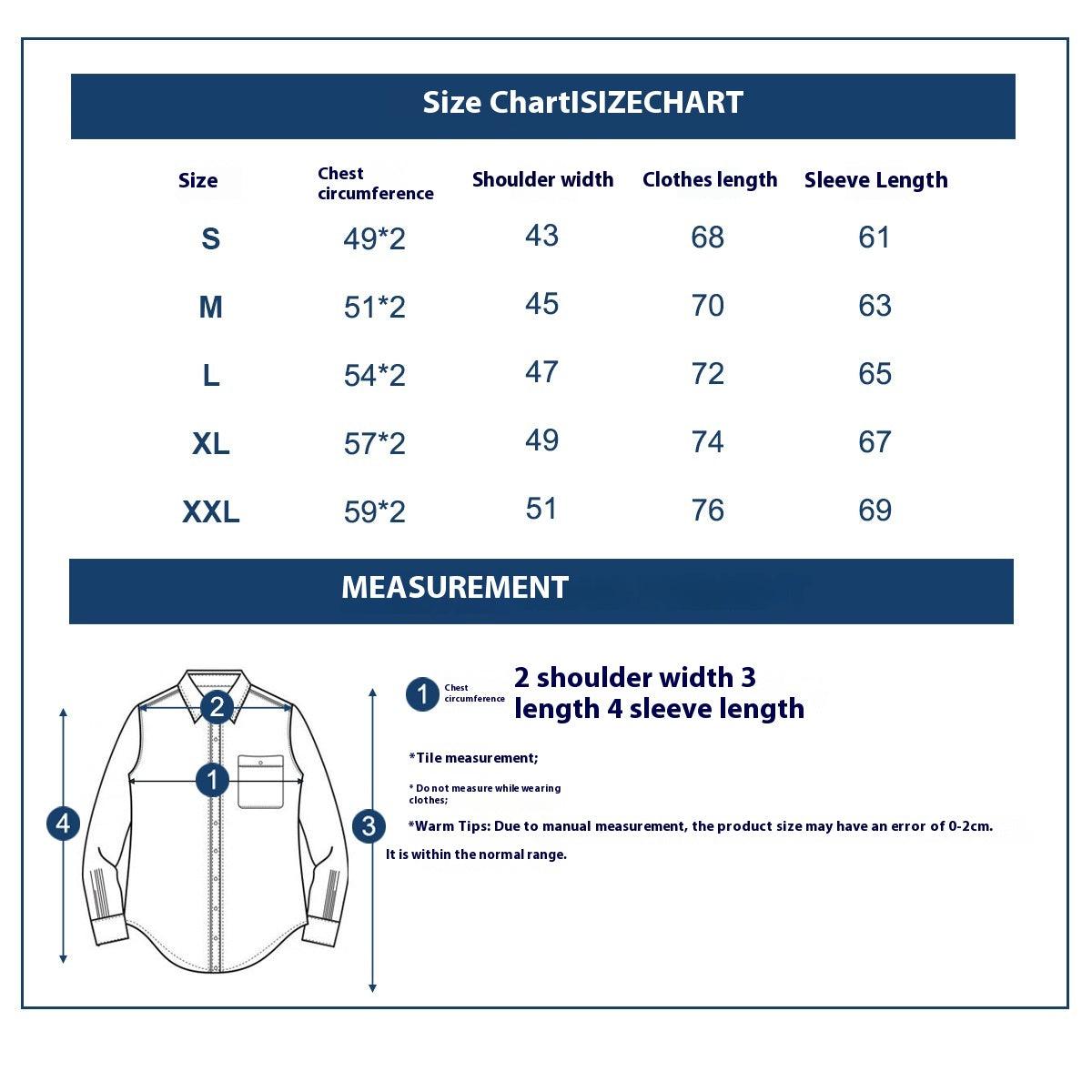 Classic Flower Wash Denim Shirt – Retro Cotton Shirt in Multiple Colors - MRC STORE