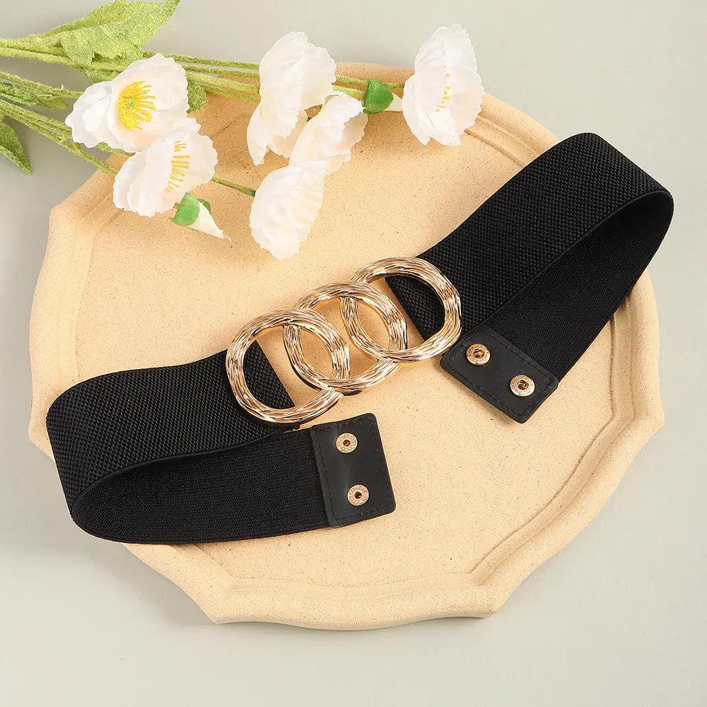 Ladies High-Sense Wide Belt - MRC STORE