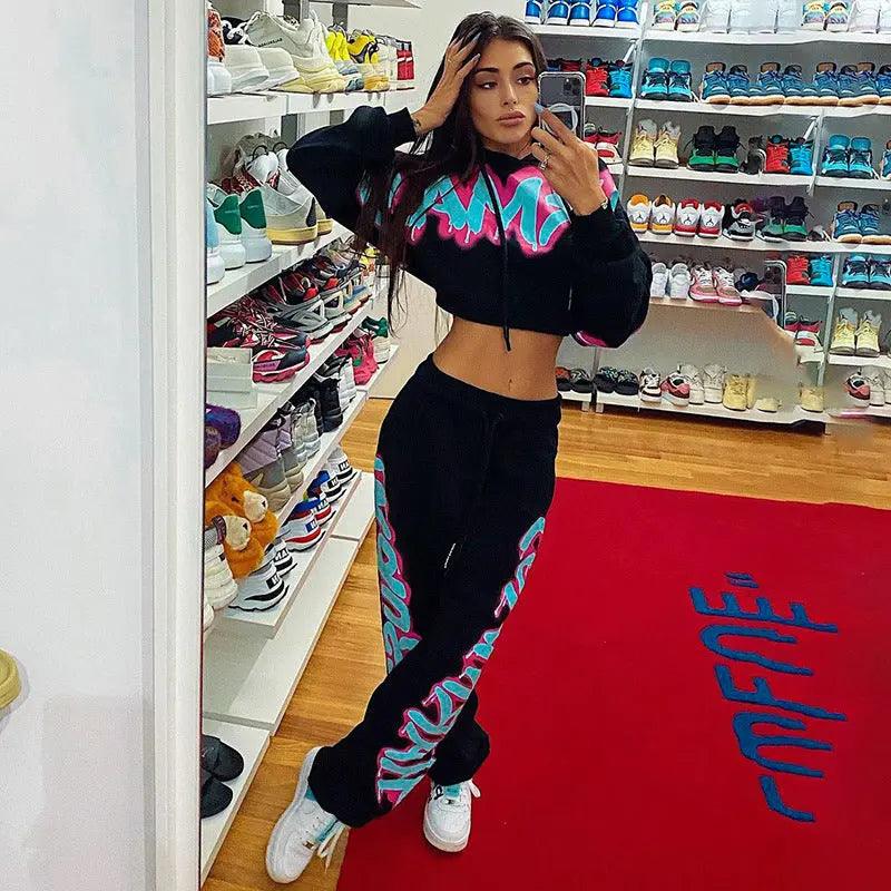 Stylish Hooded Shirt and Pants Suit - MRC STORE