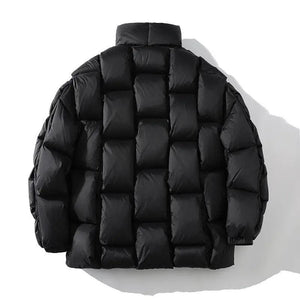 Woven Style Down Jacket - MRC STORE