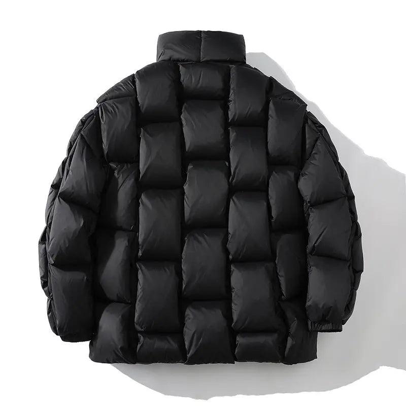 Woven Style Down Jacket - MRC STORE