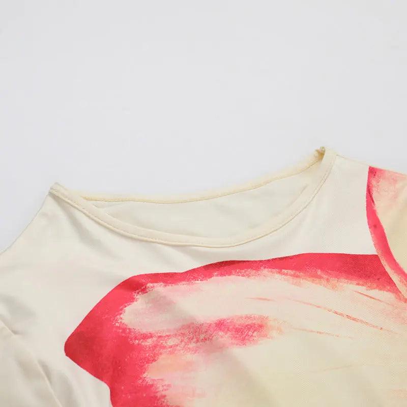 Round Neck Long Sleeve Top Mid length Dress Set - MRC STORE