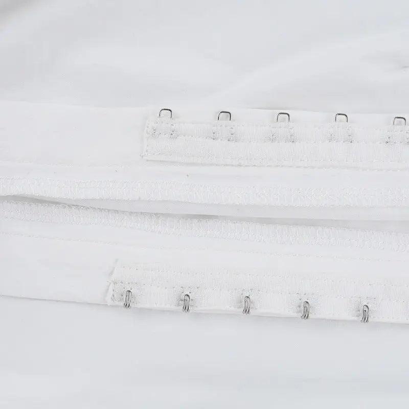 Lace-Up Shirt & High Waist Slit Skirt Set - MRC STORE