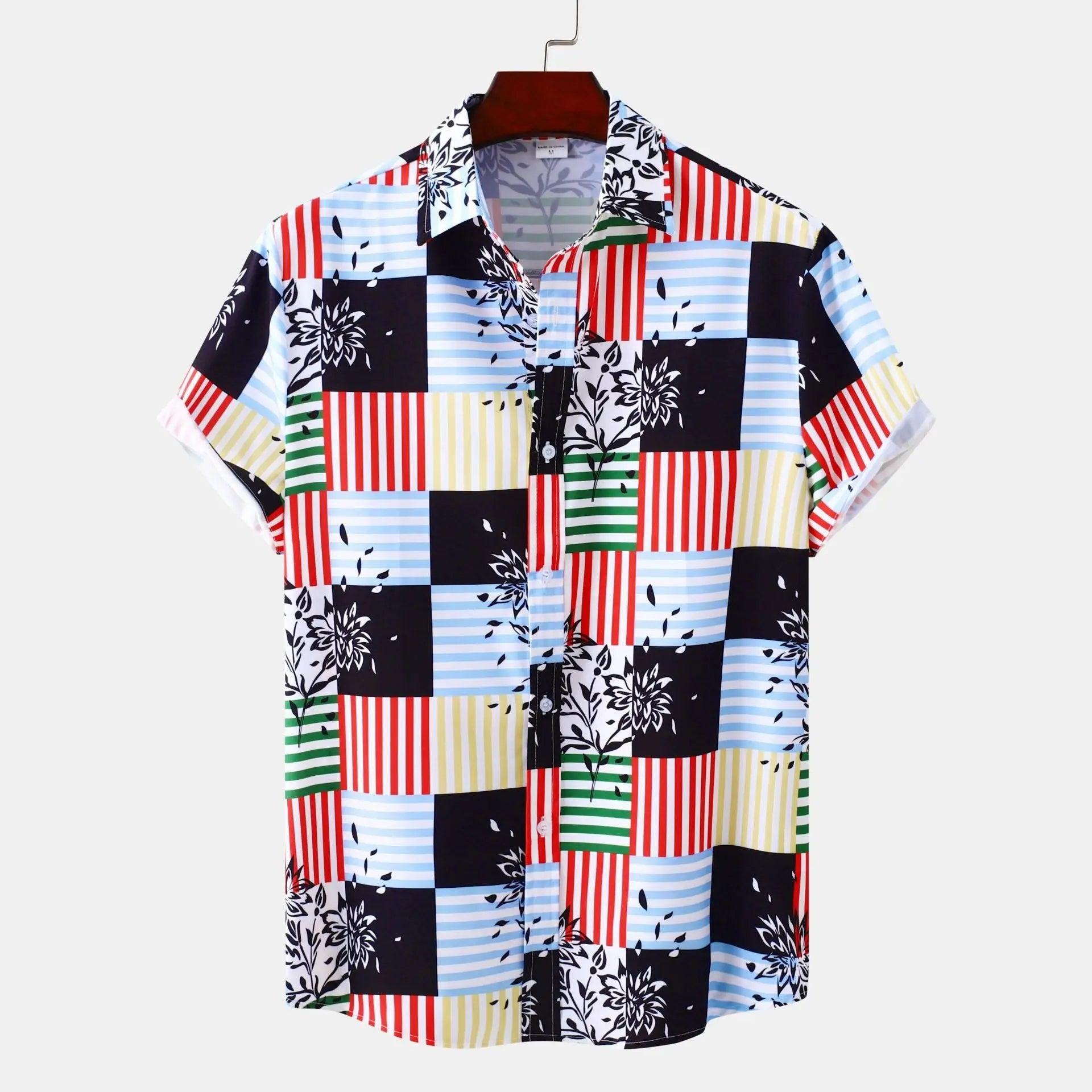Hawaiian Floral Shirt - MRC STORE