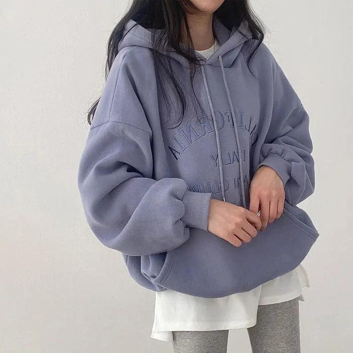 Casual Lettered Hoodie - MRC STORE
