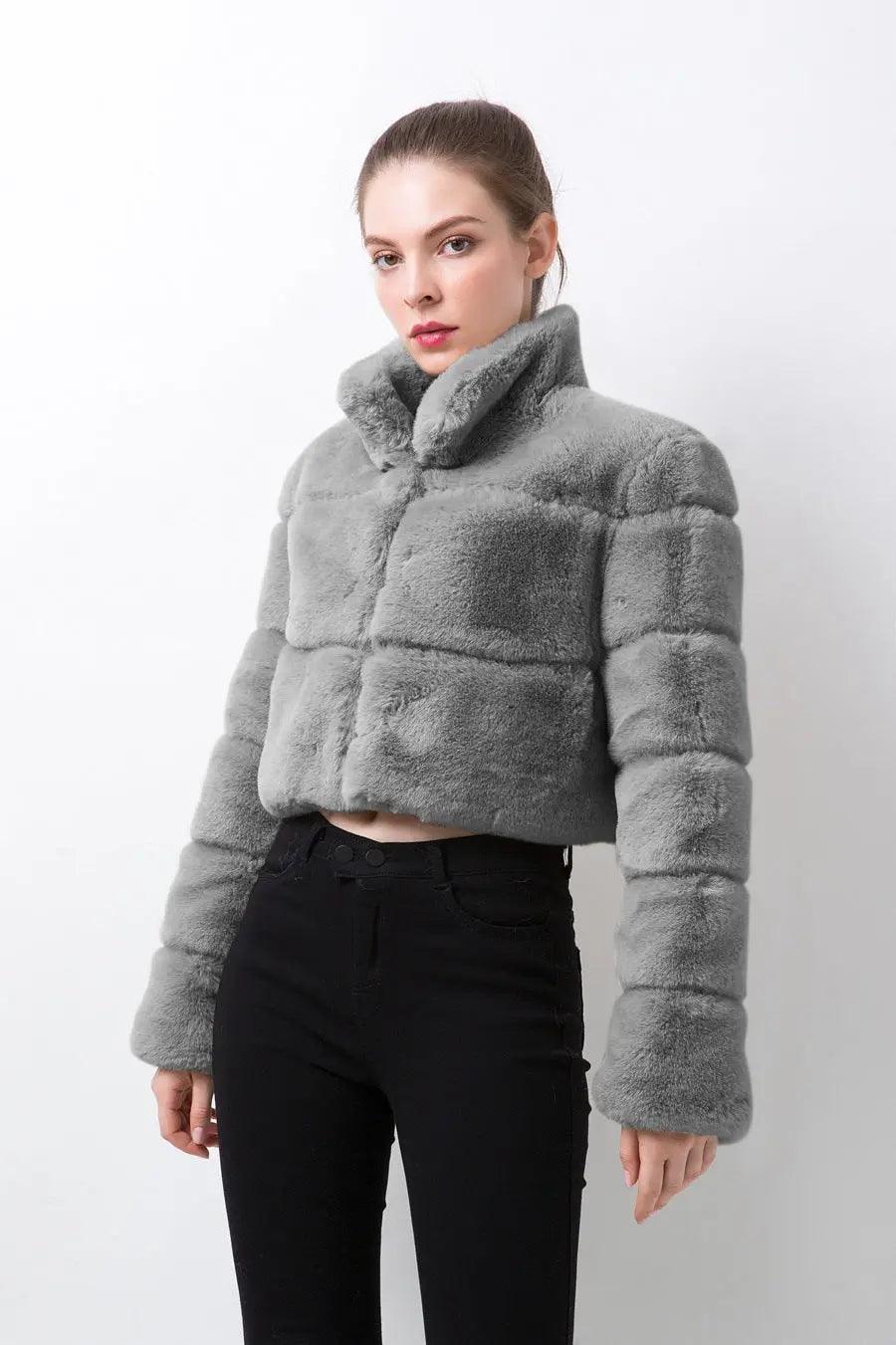 Chic Faux Fur jacket - MRC STORE