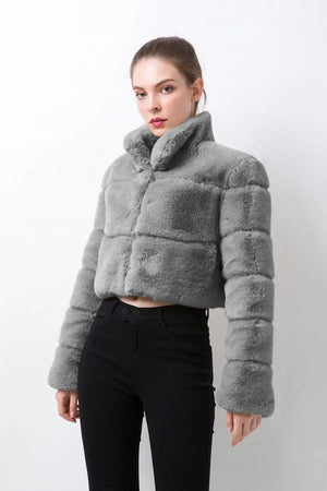 Chic Faux Fur jacket - MRC STORE