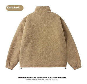 Berber Fleece Coat β Warm Loose Fit Cardigan for Autumn and Winter - MRC STORE