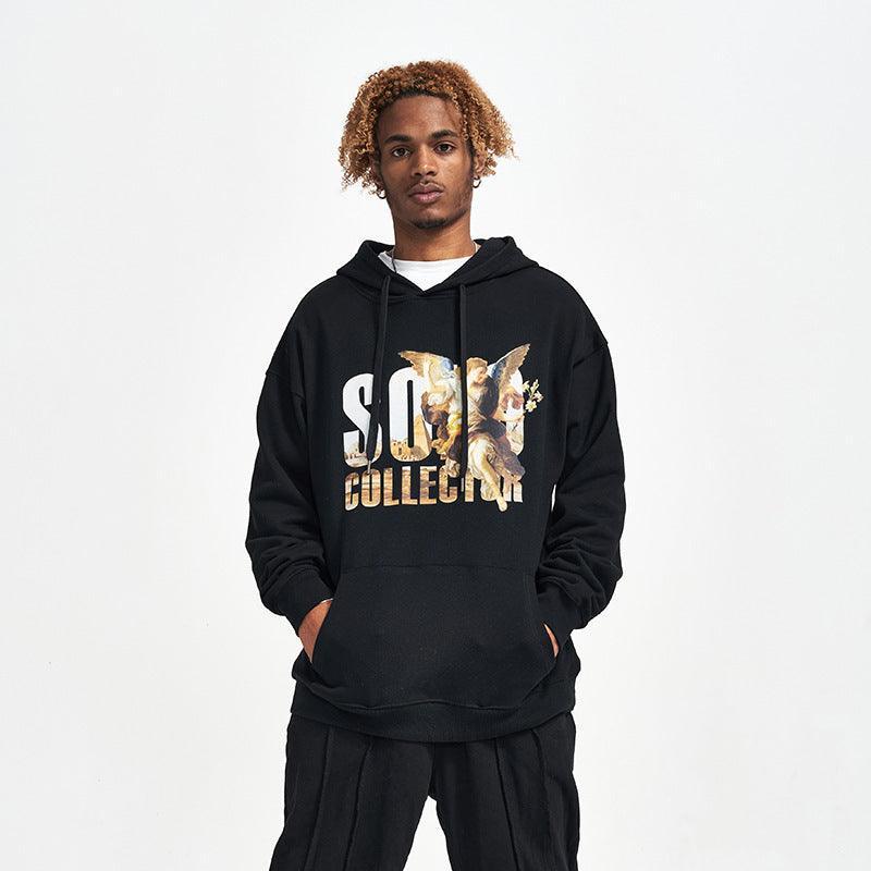 Men's Soul Collector Graphic Hoodie - Artistic Streetwear Style - MRC STORE