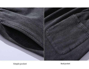 Black Knitted Shorts - MRC STORE