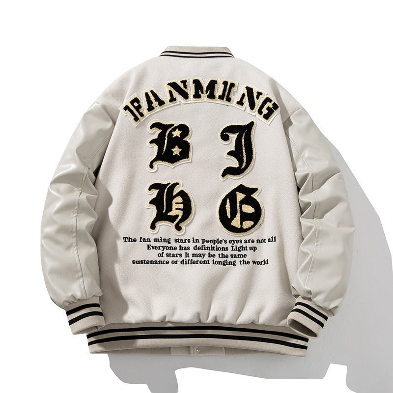 Bomber Jacket – Cotton - Padded Thickened Woolen Coat - MRC STOREJacketsMRC STOREBomber Jacket – Cotton - Padded Thickened Woolen Coat MRC STORE MRC STORECJXZ254743209IRBeige Cotton2XL