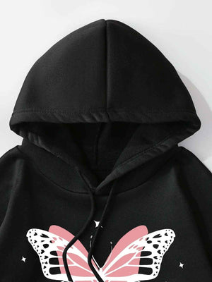 Butterfly Hooded - MRC STOREHoodieMy StoreButterfly HoodedMRC STORECJWY207434703CXBlackL