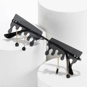 Butterfly Rimless Sunglasses - MRC STORE