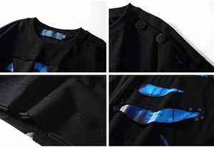 Button Trim Casual T-Shirt - MRC STORE