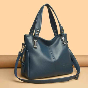 Trendy PU Leather Bag Tote in Sophisticated Colors