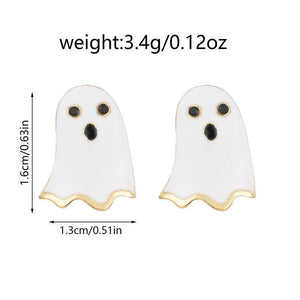 Halloween Skull Earrings Stud – Spooky Style for Women - MRC STORE