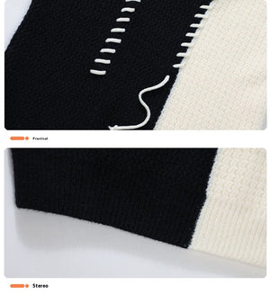 Thermal Loose Round Neck Sweater Pullover MRC STORE