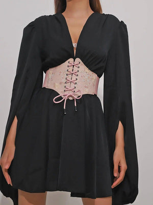 Floral Thick Belt - MRC STORE