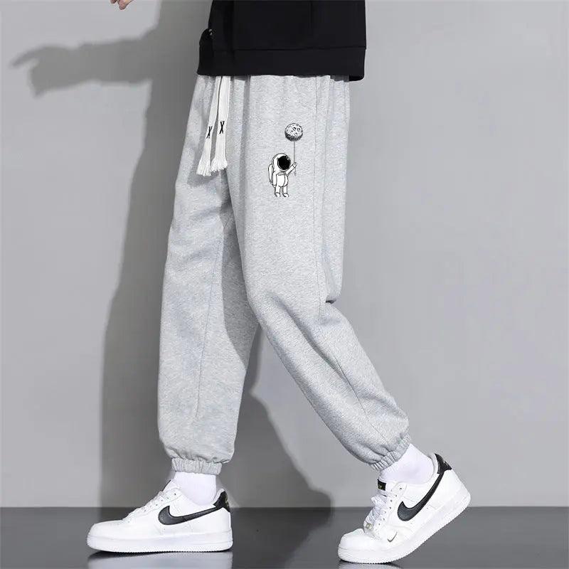 Cropped Casual Loose Long Pants - MRC STORE