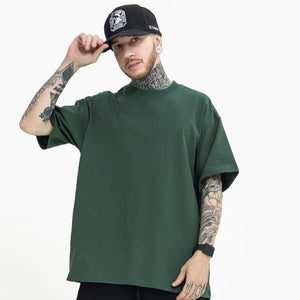 Solid Cotton T-shirt - MRC STORE