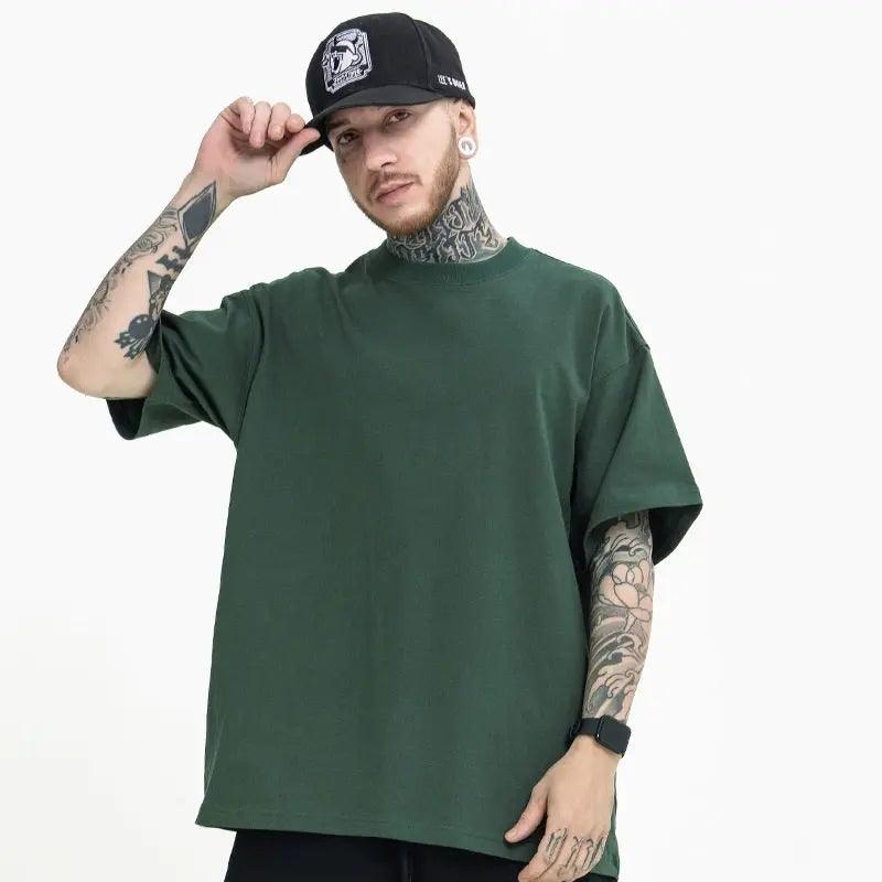 Solid Cotton T-shirt - MRC STORE