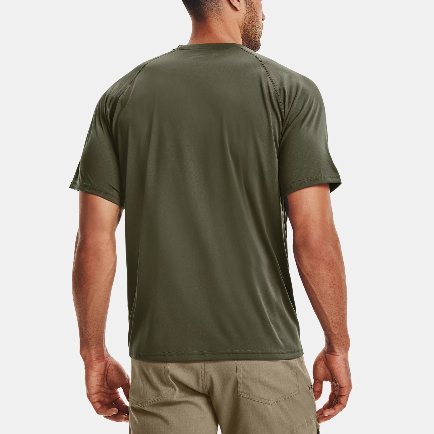 Men’s Exercise T-Shirt - Loose Round Neck My Store