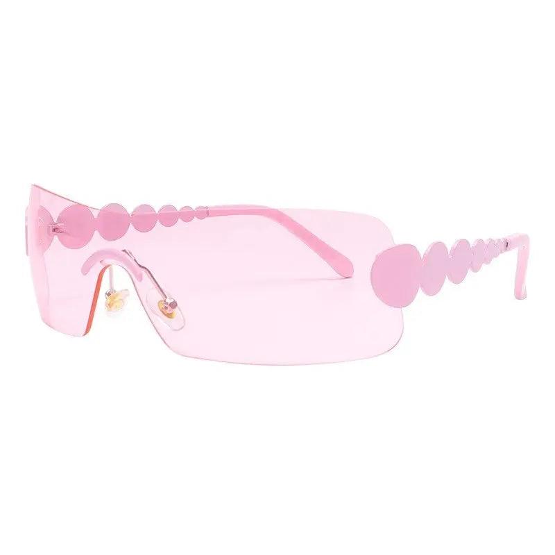 One Piece Rimless Outdoor Sunscreen Sunglasses - MRC STORE