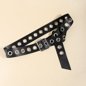 Unisex Punk Belt - Hollow PU Fashion My Store