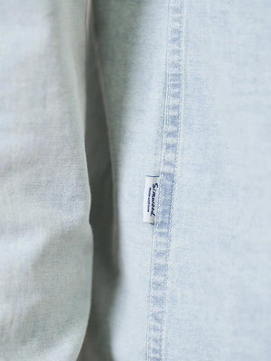 Vintage Embroidered Denim Shirt - MRC STORE