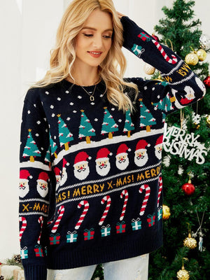 Christmas Sweater Tree Snowman - Festive and Fun Holiday Jumper - MRC STORE