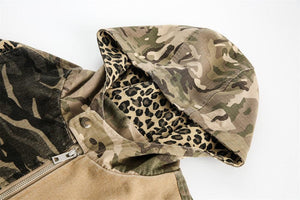 Camouflage Hooded Denim Jacket – Patchwork - MRC STORESweaters & HoodiesMRC STORECamouflage Hooded Denim Jacket - Stylish and Bold Contrast Patchwork - MRC STOREMRC STORECJXZ226525802BYKhakiL